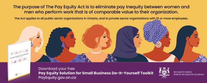 Ontario Pay Equity Office launches free toolkit to help small businesses eliminate gender wage gaps
